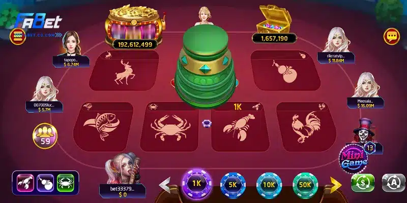 Cách tính tỷ lệ và thắng cược bầu cua